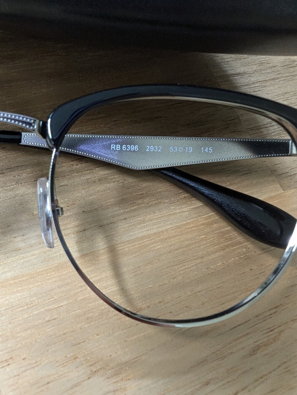 Ray-Ban RX6396 frame glasses silver - Picture 3 of 5